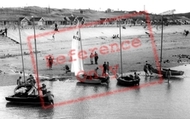 Sailing Boats, Harrison Drive Beach c.1965, Wallasey