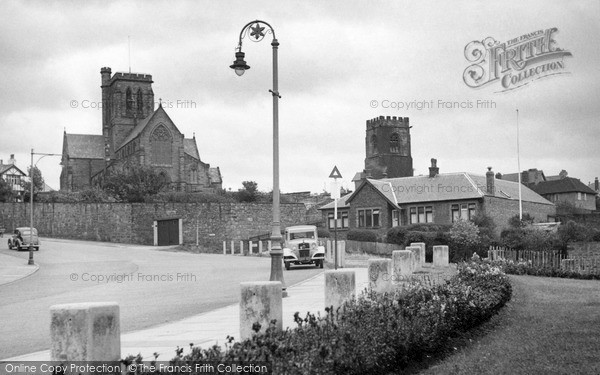 Photo of Wallasey, St Hilary's Church c1950