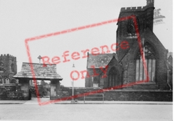St Hilary's Church c.1955, Wallasey