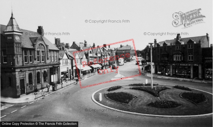 Photo of Wallasey, Town Centre c.1960