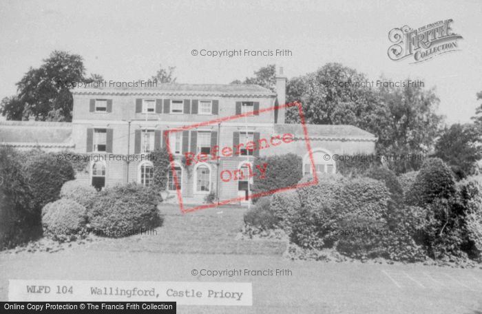 Photo of Wallingford, Castle Priory c.1960