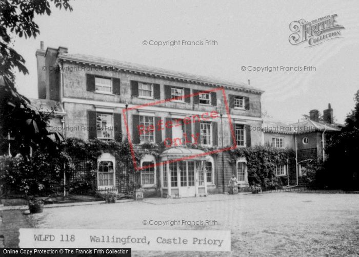 Photo of Wallingford, Castle Priory c.1960