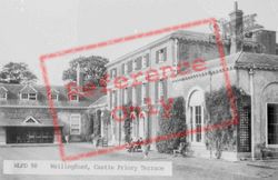 Castle Priory Terrave c.1960, Wallingford