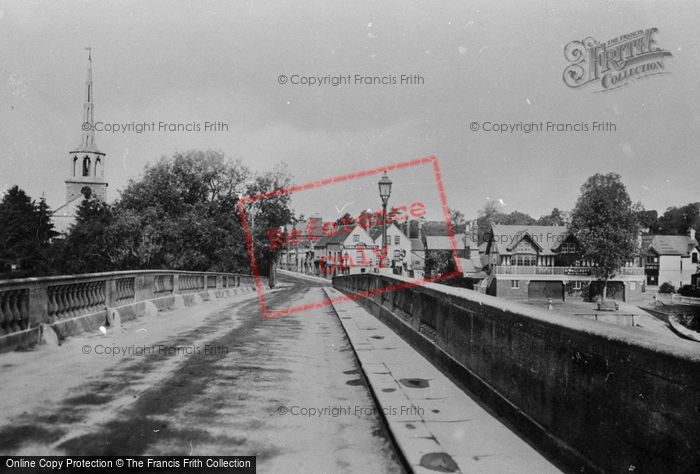 Photo of Wallingford, From The Bridge 1893