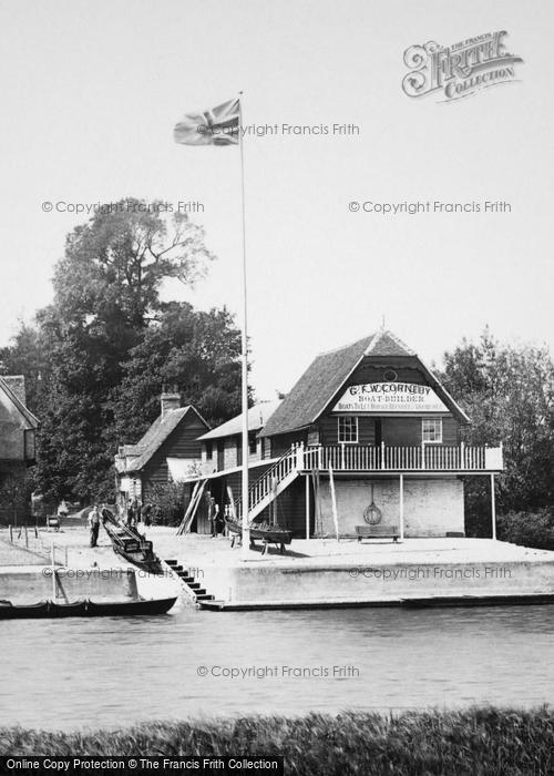 Photo of Wallingford, G.F.W. Corneby Boat Builders 1893