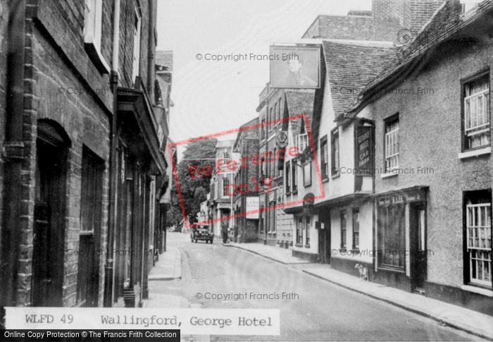 Photo of Wallingford, George Hotel c.1955