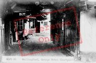 George Hotel Courtyard c.1955, Wallingford