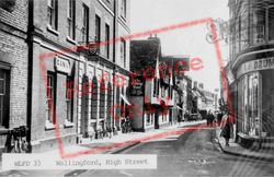 High Street c.1955, Wallingford