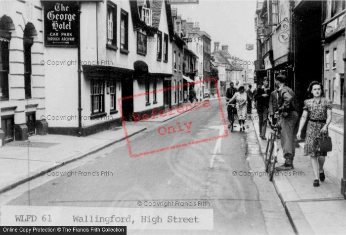 Photo of Wallingford, High Street c.1955