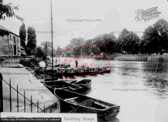 Photo of Wallingford, Landing Stage c.1955