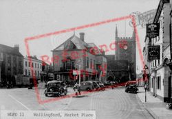 Market Place c.1950, Wallingford