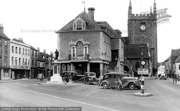 Photo of Wallingford, Market Place c.1950