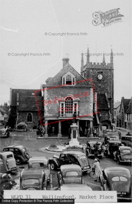 Photo of Wallingford, Market Place c.1955