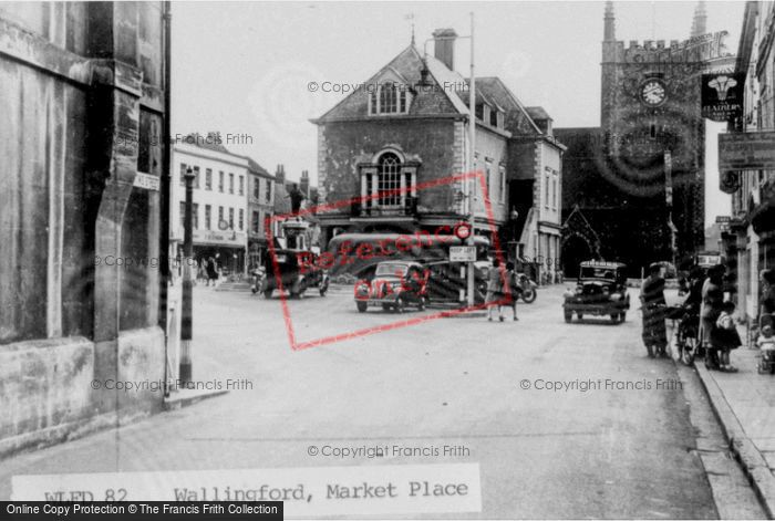Photo of Wallingford, Market Place c.1955