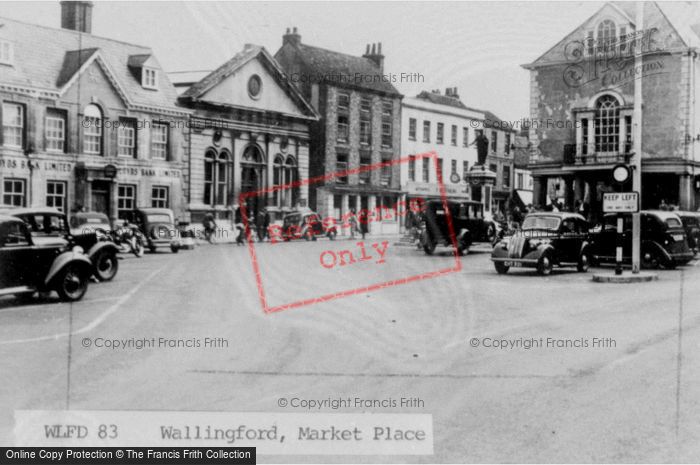 Photo of Wallingford, Market Place c.1955