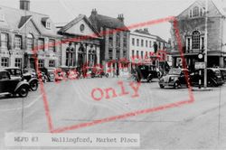 Market Place c.1955, Wallingford