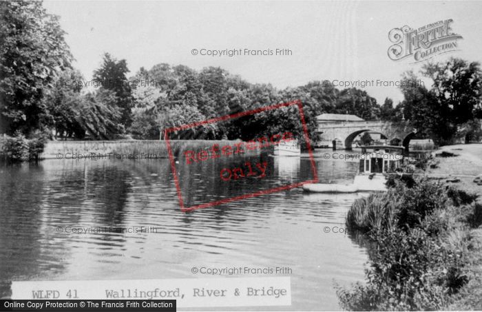 Photo of Wallingford, River And Bridge c.1960