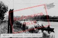 River At Beau Regard c.1955, Wallingford