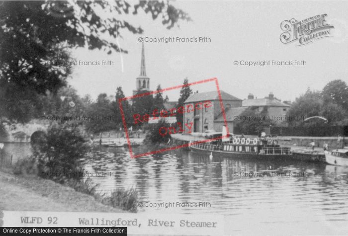 Photo of Wallingford, River Steamer c.1960