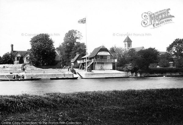 Photo of Wallingford, St Leonard's Church And Lower Wharf 1893