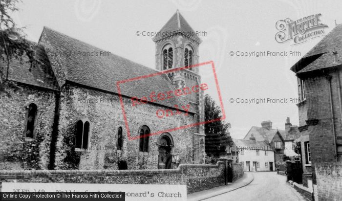 Photo of Wallingford, St Leonard's Church c.1960