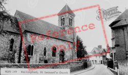 St Leonard's Church c.1960, Wallingford