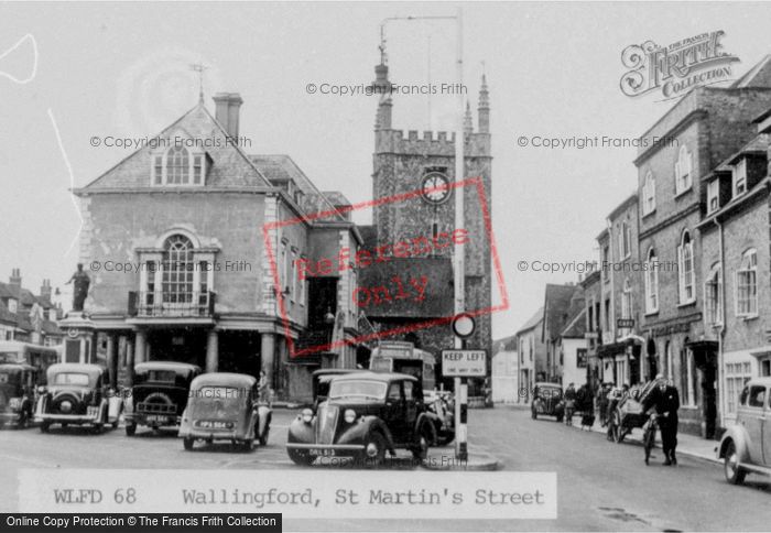 Photo of Wallingford, St Martin's Street c.1955