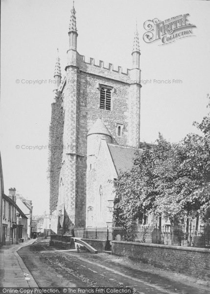 Photo of Wallingford, St Mary's Church Tower 1893