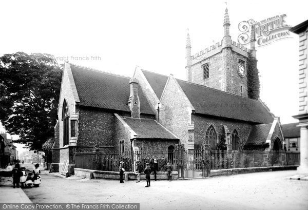 Photo of Wallingford, St Mary's Parish Church 1890