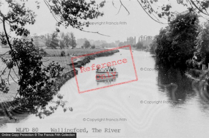 Photo of Wallingford, The River c.1955