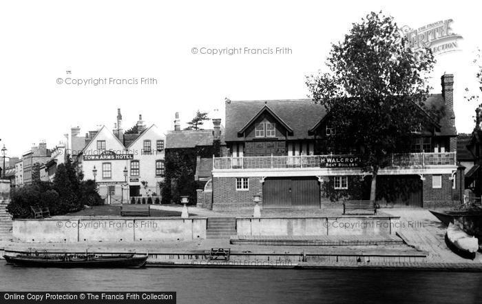 Photo of Wallingford, Town Arms Hotel 1893
