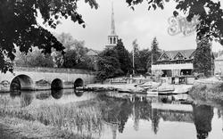 View From The River Bank c.1960, Wallingford