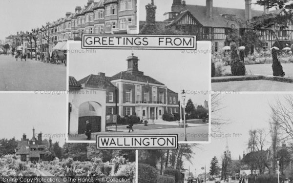 Photo of Wallington, Composite c.1950