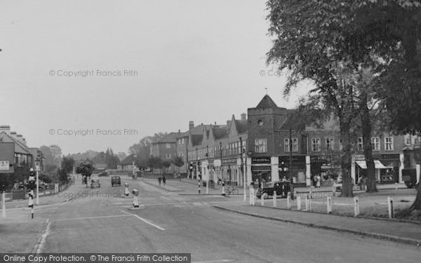 Photo of Wallington, Croydon Road c.1955