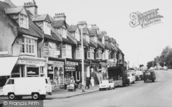 Shops On Stafford Road c.1965, Wallington