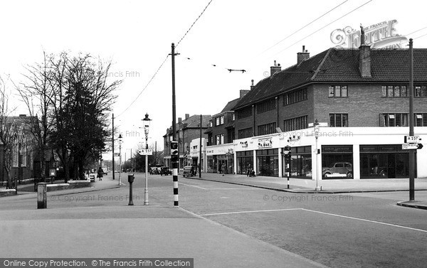 Photo of Wallington, The Cross Roads c.1950