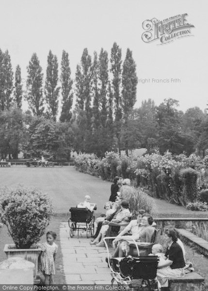 Photo of Wallington, The Grange, On The Terrace  c.1955
