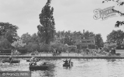 The Grange Park Boating Lake c.1960, Wallington