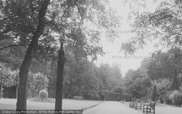 Photo of Wallington, The Grange Park c.1955