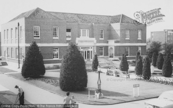 Photo of Wallington, The Library c.1965