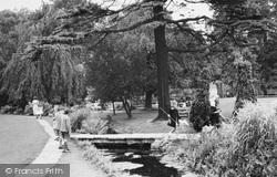 The Stream, The Grange Park c.1955, Wallington