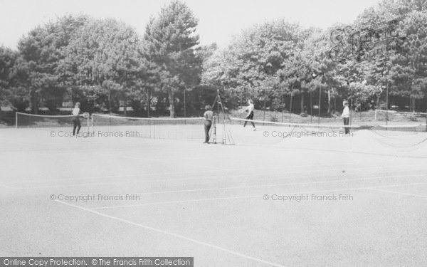 Photo of Wallington, The Tennis Courts c.1965