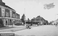 Town Hall And Woodcote Road c.1960, Wallington