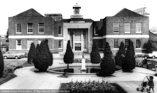 Photo of Wallington, Town Hall c.1965