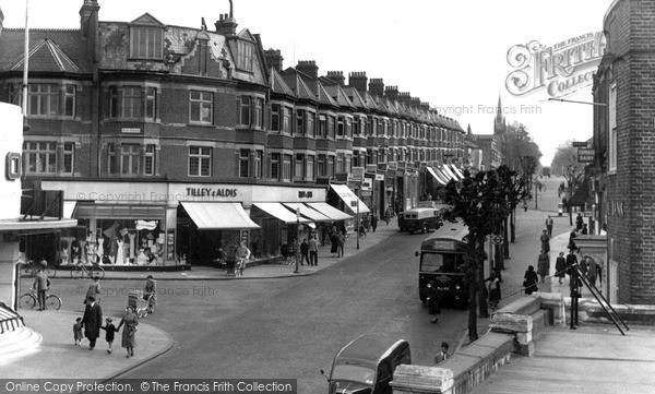 Photo of Wallington, Woodcote Road c.1955