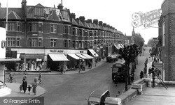 Wallington, Woodcote Road c1955