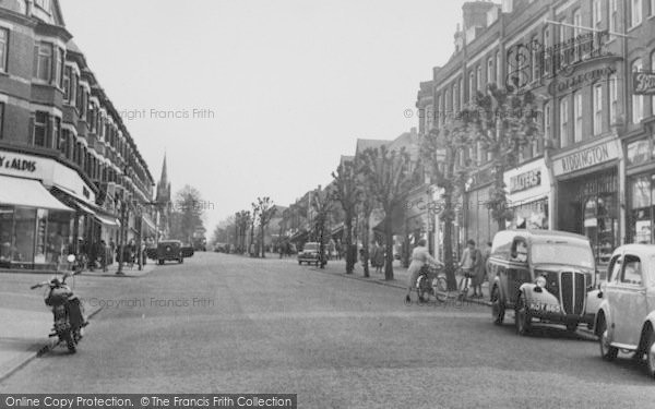 Photo of Wallington, Woodcote Road c.1955