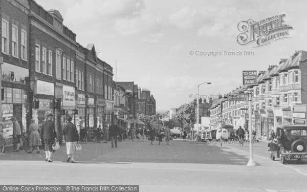 Photo of Wallington, Woodcote Road c.1960