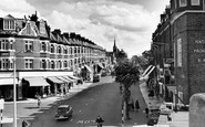 Wallington, Woodcote Road c1960