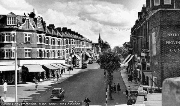 Photo of Wallington, Woodcote Road c1960